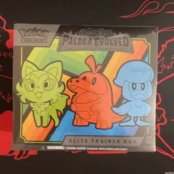 Nintendo Pokemon TCG Scarlet & Violet - Paldea Evolved Elite Trainer Box - 9 Pks 820650853661 - Image 1