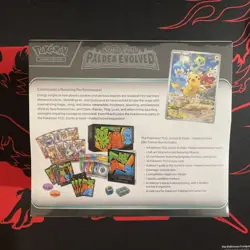 Nintendo Pokemon TCG Scarlet & Violet - Paldea Evolved Elite Trainer Box - 9 Pks 820650853661 - Image 2