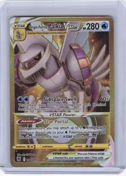 Origin Forme Palkia VSTAR #208/189 SWSH10: Astral Radiance Pokemon - Image 2