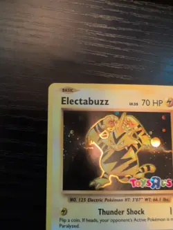 Pokemon TCG Electabuzz Toy R Us Exclusive 41/108 Holo Rare LP - Image 2
