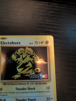 Pokemon TCG Electabuzz Toy R Us Exclusive 41/108 Holo Rare LP - Image 3