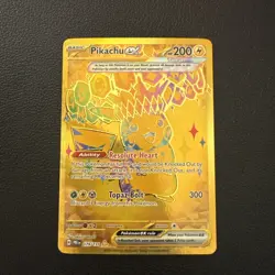 2025 POKEMON PRISMATIC EVOLUTIONS #179/131 PIKACHU EX HYPER RARE - Image 1