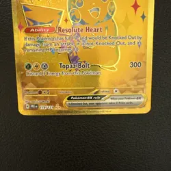2025 POKEMON PRISMATIC EVOLUTIONS #179/131 PIKACHU EX HYPER RARE - Image 3