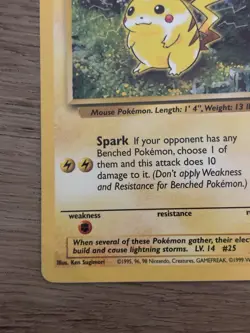 Pokemon TCG Pikachu Jungle 60/64 Basic Common 50 HP Unlimited English 1999 - Image 3