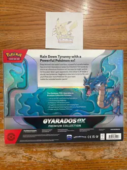 Pokemon TCG: Gyarados ex Premium Collection Box - 6 Packs - Factory Sealed BOX C - Image 2