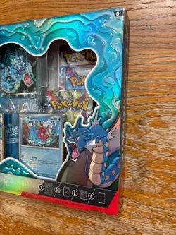 Pokemon TCG: Gyarados ex Premium Collection Box - 6 Packs - Factory Sealed BOX C - Image 4