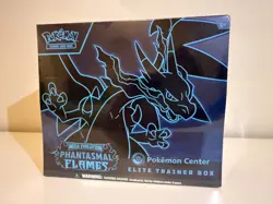 Phantasmal Flames TCG Pokemon Center Exclusive Elite Trainer Box ETB / SEALED - Image 1