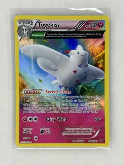 Togekiss (46 Delta) 46/108 Roaring Skies XY Holo Rare Pokemon TCG NM - Image 1