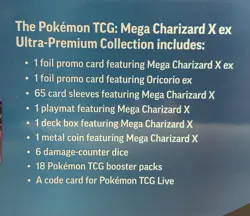 Pokemon TCG Mega Charizard X EX Ultra Premium Collection Box – New & Sealed - Image 4
