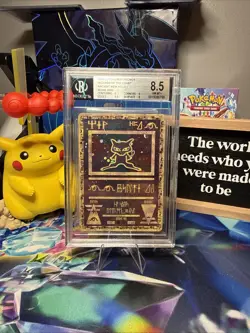 Pokemon Movie Vintage 1999 Ancient Mew Promo Beckett BGS 8.5 - Image 1