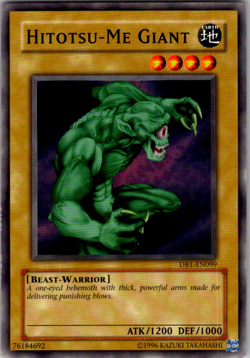 Hitotsu-Me Giant - DB1-EN099 - Common - Unlimited Edition x1 - Image 1