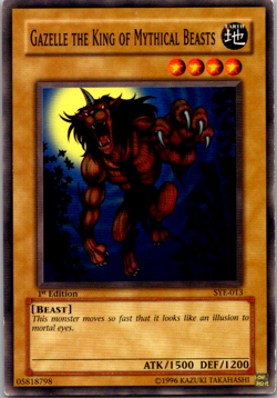 Gazelle the King of Mythical Beasts - SYE-013 - Common - 1st Edition - Image 1