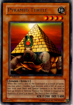 Pyramid Turtle PGD-026 Rare 1st Edition - Pharaonic Guardian - Image 1