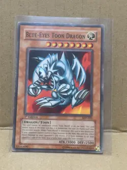 Yu-Gi-Oh TCG Blue Eyes Toon Dragon SDP-020 LP 1st Edition Common - Image 1