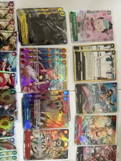 One Piece Trading Card Alt Arts/SRs Lot OP01-OP04 - Image 3