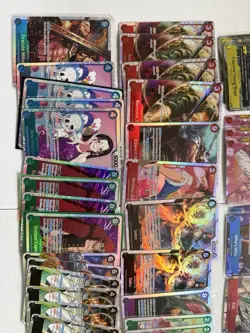 One Piece Trading Card Alt Arts/SRs Lot OP01-OP04 - Image 5