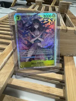 Bandai One Piece CCG Holo Nico Robin EB03-055 8000 Power Heroines Edition Card - Image 1