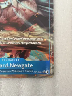 Edward Newgate (Alt Art) OP13-042 SR Carrying on His Will - ONE PIECE ENGLISH - Image 2