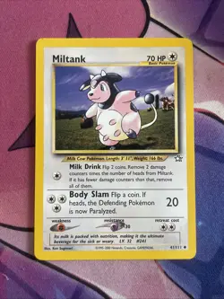 Miltank 41/111 Uncommon Neo Genesis Unlimited Pokemon TCG Card 2000 Non Holo - Image 1