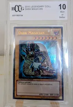 Yugioh Dark Magician Cards Legendary Collection BCCG 10 Mint Limited LC01 - Image 1