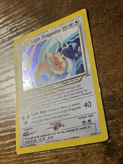 Light Dragonite 14/105 Neo Destiny Holo Pokemon Card - Image 2