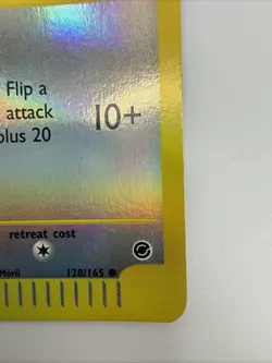 Rattata 128/165 Expedition Base Set Reverse Holo Common E-Reader Pokemon Card - Image 5