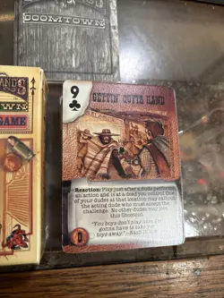 Dead Lands Doomtown Trading Card Games W Manual Played Once Fast Shipping - Image 3