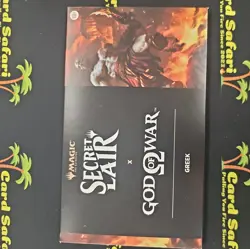 MTG God of War: Greek, New/Sealed, Secret Lair Drop (In Hand) - Image 1