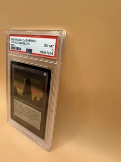 Basalt Monolith – 1993 MTG Beta – PSA 6 EX-MT – Vintage Artifact – Old School Ma - Image 3