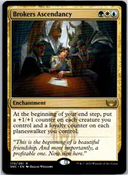 Brokers Ascendancy R Normal Streets of New Capenna 170 NM - Image 1