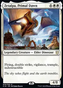MTG Magic the Gathering Zetalpa, Primal Dawn (79/334) Commander 2019 LP - Image 1