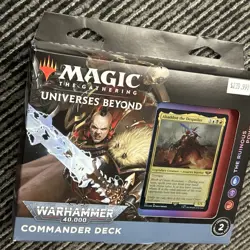 MTG Warhammer 40k The Ruinous Powers Commander Deck New in Box Sealed Sword - Image 2