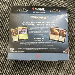 MTG Warhammer 40k The Ruinous Powers Commander Deck New in Box Sealed Sword - Image 4