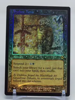 Magic the Gathering Modern Horizons 2 Foil #401 Profane Tutor - Image 5