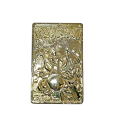 Charizard 23K Gold Plated Card 1999 Burger King Pokemon - Image 1