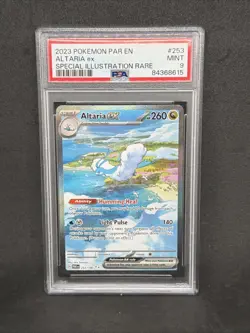 2023 Pokemon PAR EN: Special Illustration Rare ALTARIA ex PSA 9 - Image 1