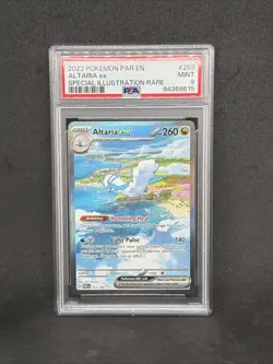 2023 Pokemon PAR EN: Special Illustration Rare ALTARIA ex PSA 9 - Image 3