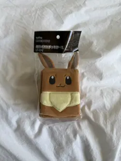 Eevee Plush Deck Box Japanese Pokemon Center Exclusive Sealed Brown Brand New - Image 1