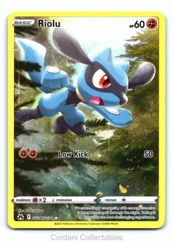 Riolu GG26/GG70 - Crown Zenith Galarian Gallery - Pokemon Card - Near Mint - Image 1