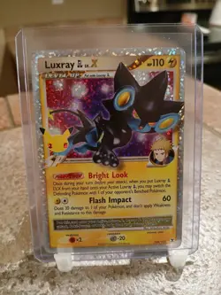 Pokemon TCG Luxray Lv X 109/111 Celebrations Classic Collection 2021 - Image 1