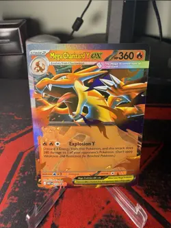 Mega Charizard Y ex MEP 030 Pokemon TCG Mega Promo NM - Image 1