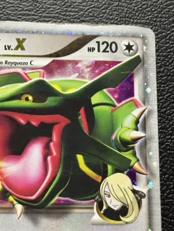 Rayquaza C LV x DP47 Black Star Promo Diamond & Pearl Holo Pokemon MP-HP - Image 2