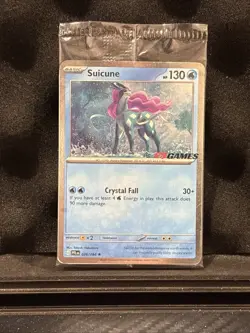 (SEALED) Pokemon TCG - Suicune 026/094 - EB Games Stamped Holo Promo - NM/M - Image 1