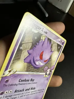 Pokemon Gengar GL 40/111 Rising Rivals Uncommon Card No Bends! - Image 4