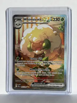 2025 Pokemon White Flare Whimsicott ex Special Illustration Rare #165/086 - Image 1