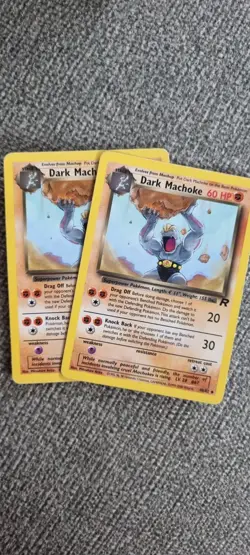 Dark Machoke - Pokemon TCG - MP - Uncommon - Team Rocket 40/82 - Image 3