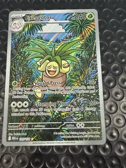 Exeggutor Pokemon 135/132 Illustration Rare ME01: Mega Evolution NM - Image 1