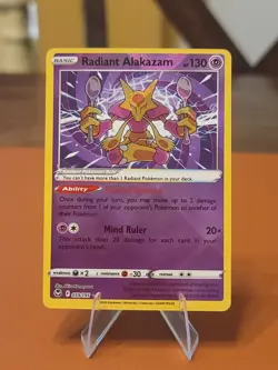 Radiant Alakazam - 059/195 - Pokemon SWSH12: Silver Tempest NM - Image 1