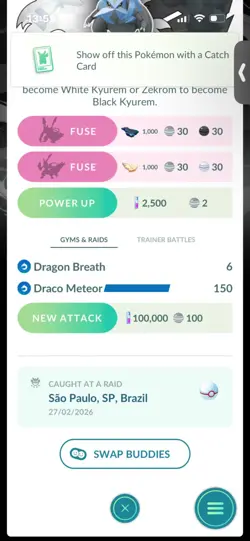Pokemon Go Shiny Legendary Kyurem ( Background) - Image 2