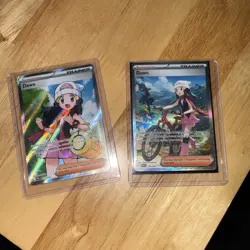 Pokemon TCG Phantasmal Flames Dawn SIR 129/094 & Dawn UR 118/094 NM Pack Fresh - Image 2